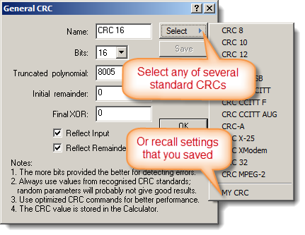 crc 8 ccitt calculator